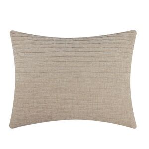 Elegant Khaki Tan Bed Pillow Cover-Standard Size